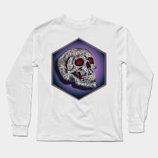 Smiling Skull Long Sleeve T-Shirt